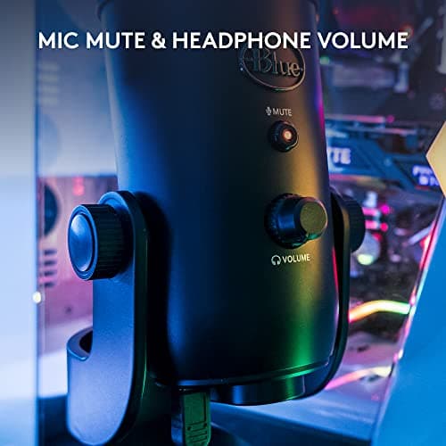 Blue Yeti USB Microphone - Blackout image