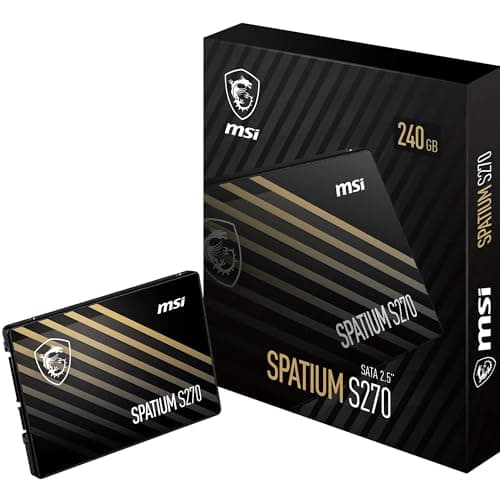 MSI SPATIUM S270 240GB SSD 2.5" SATA image