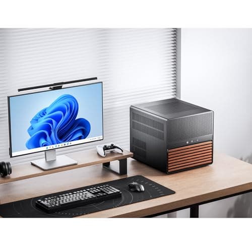 Jonsbo N5 ATX Full Tower Black / Brown Mesh Side Panel with USB 3.2 Gen 2 Type-C and USB 3.2 Gen 1 Type-A image