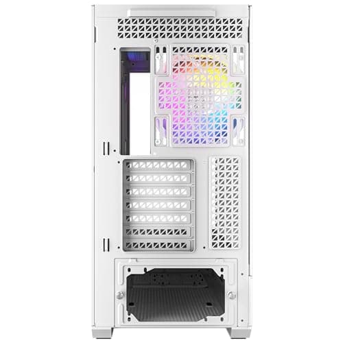 Antec C7 ATX Mid Tower White Tempered Glass Side Panel ARGB image