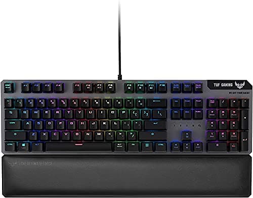 Asus TUF Gaming K7 RGB Optical-Mechanical Tactile Wired Gaming Keyboard main image
