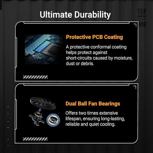 Asus GeForce RTX 5060 Ti TUF GAMING OC 8GB GDDR7 Black / Silver image