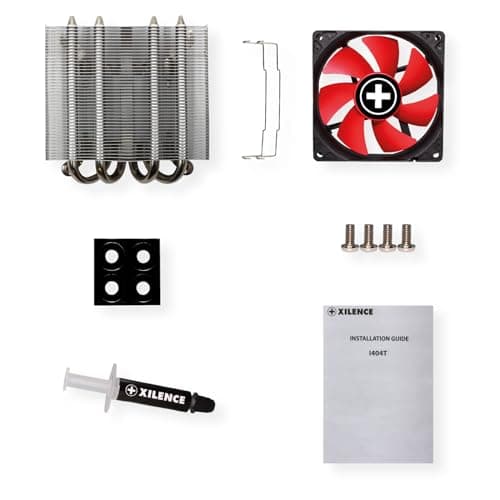 Xilence I404T 65.4 CFM Air 55mm Red / Black image