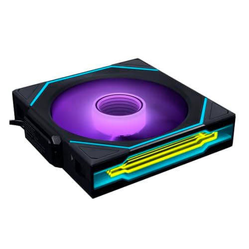 Lian Li UNI FAN SL-INF 120mm Black Wireless PWM ARGB Reverse image