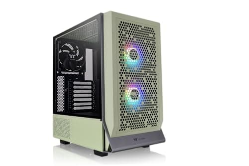 Thermaltake Ceres 300 ATX Mid Tower Green Tempered Glass ARGB image
