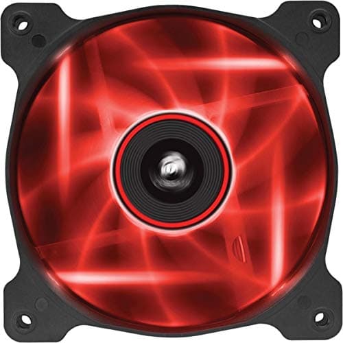 Corsair Air Series AF120 LED Red Quiet Edition High Airflow Fan Twin Pack image