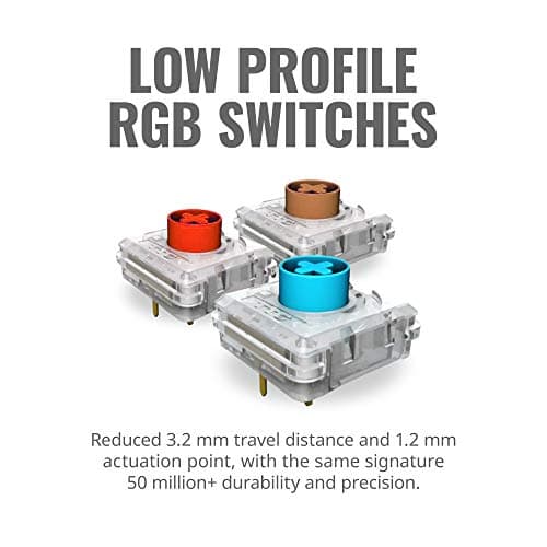 Cooler Master SK620 RGB Wired TTC Brown Gaming Keyboard image