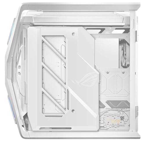  ASUS ROG Hyperion GR701 Tempered Glass eATX Full Tower Computer Case - White image