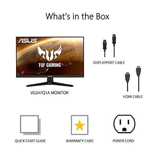 Asus TUF GAMING VG247Q1A 23.8" 1080p 165Hz VA Monitor image