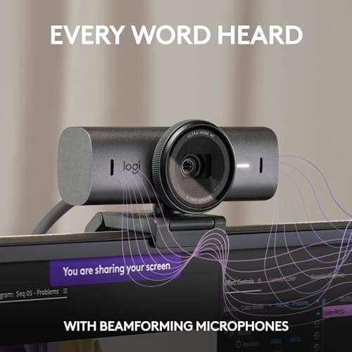 Logitech MX BRIO 4k 1080p Webcam image