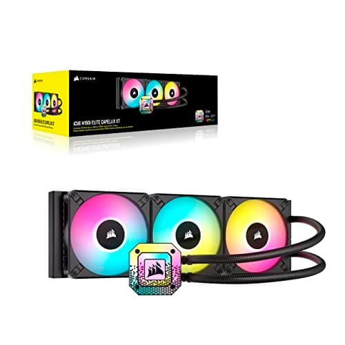Corsair iCUE H150i ELITE CAPELLIX XT Water 360mm Black image