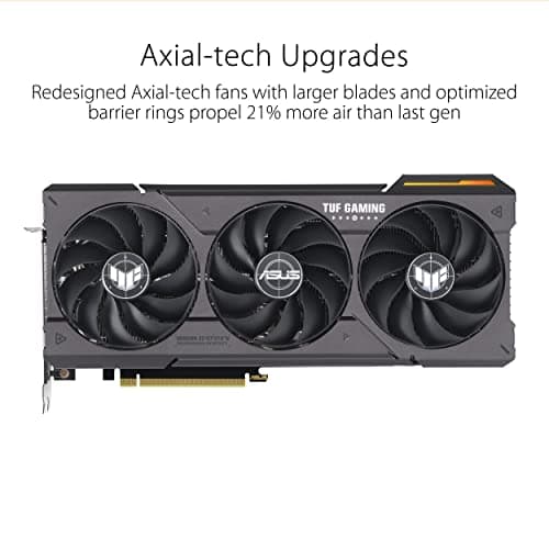 Asus TUF GAMING GeForce RTX 4060 Ti 8GB GDDR6 Black image