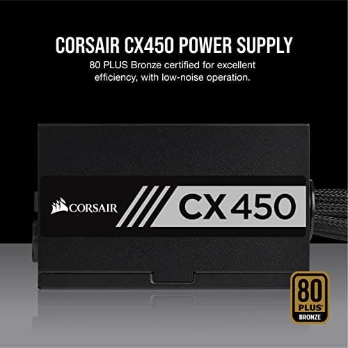 Corsair CX450 (2017) 450W Non-Modular 80+ Bronze image