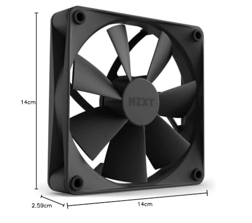 NZXT F120P (2022) 120mm Black PWM image