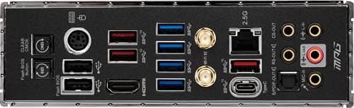 MSI MPG X570S CARBON EK X Gaming Motherboard (ATX, AMD, Socket AM4. DDR4, PCIe 4, CFX, M.2 Slots, Wi-Fi 6E) image