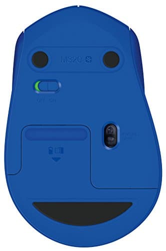 Logitech M320 Optical Wireless Blue Mouse image