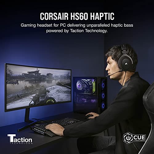 Corsair HS60 HAPTIC Wired Gaming Headset image