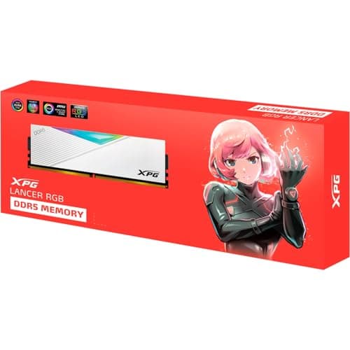 ADATA XPG LANCER RGB White 16GB (1x16GB) DDR5 7200 CL34 image