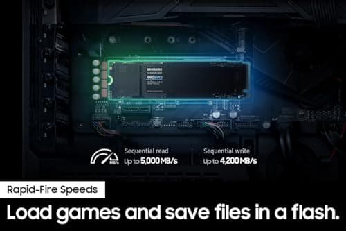 Samsung 990 EVO 1TB SSD M.2-2280 PCIe 5.0 x2 NVMe image