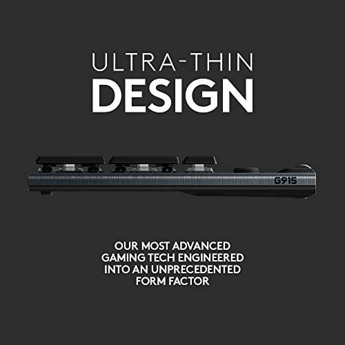 Logitech G915 Lightspeed RGB Wireless Logitech GL Clicky Gaming Keyboard image