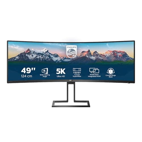 Philips 498P9 48.8" 5120x1440 70Hz VA Curved Monitor image