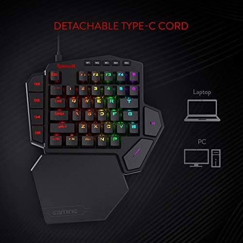 Redragon K585 DITI RGB Wired Outemu Blue Mechanical Gaming Keyboard image
