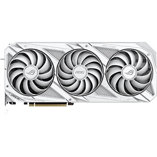 Asus ROG STRIX WHITE OC V2 GeForce RTX 3070 LHR 8GB GDDR6 White main image