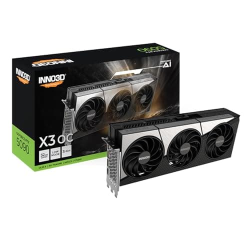 Inno3D X3 OC GeForce RTX 5090 32GB GDDR7 Black / Silver main image