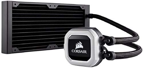 Corsair H100i PRO RGB Water 240mm 75 CFM Black image