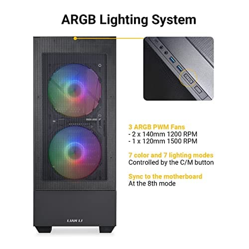 Lian Li LANCOOL 205 Mesh C ATX Mid Tower Case image