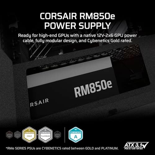 Corsair RM850e (2025) ATX 850W Fully Modular image