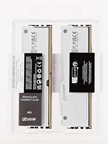 Kingston FURY Beast RGB White DDR5-5600 CL36 32GB (2x16GB) image