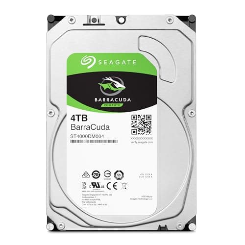 Seagate BarraCuda 4TB HDD 5400RPM 3.5" SATA image
