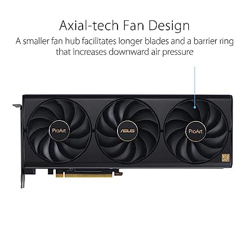 Asus ProArt GeForce RTX 4070 Ti 12GB GDDR6X Black image