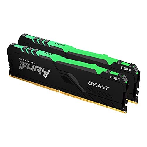 Kingston FURY Beast RGB Black DDR4-3600 CL17 16GB (2x8GB) main image