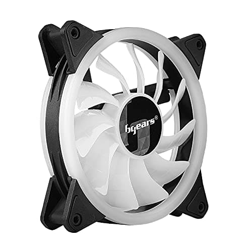 BGears b-Voguish ATX Mid Tower Black with RGB, Tempered Glass Side Panel, USB 3.2 Gen 1 Type-A, USB 2.0 Type-A image