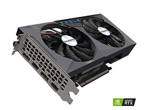 Gigabyte EAGLE OC Rev 2.0 GeForce RTX 3060 12GB GDDR6 Black image