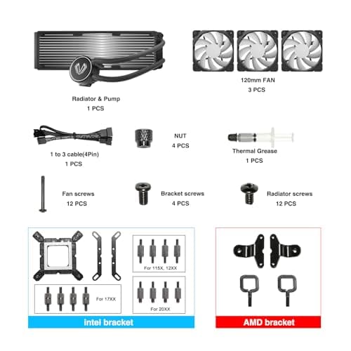 Vetroo V360 Water 360mm Black image