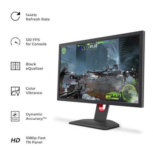 BenQ ZOWIE XL2411K 24" 1080p 144Hz TN Monitor image