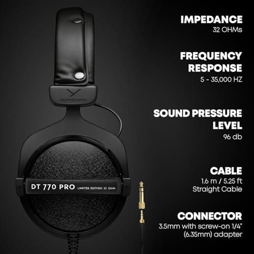 Beyerdynamic DT 770 PRO Headphones image