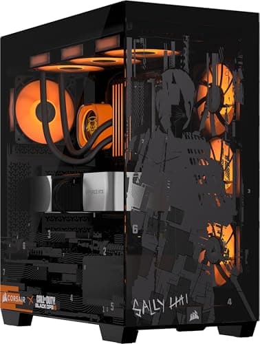 Corsair 3500X ATX Mid Tower Black / Orange CALL OF DUTY BLACK OPS 6 EDITION Tempered Glass main image