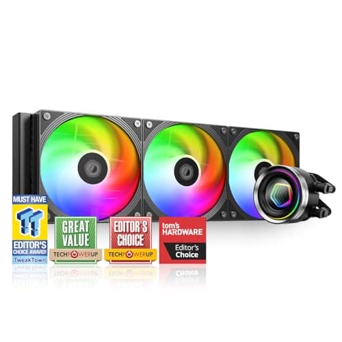 ID-COOLING FX360 Water 360mm INF 58 CFM Black image