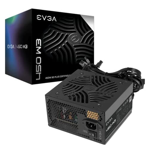 EVGA 450 W3 Black 450W Non-Modular 80+ Certified image
