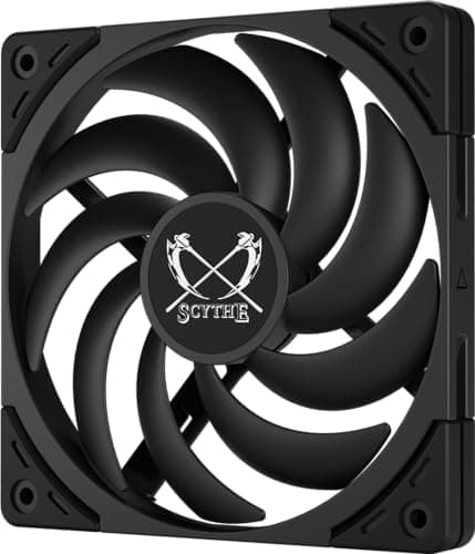 Scythe Wonder Tornado Slim 120mm Black PWM 34.31 CFM image