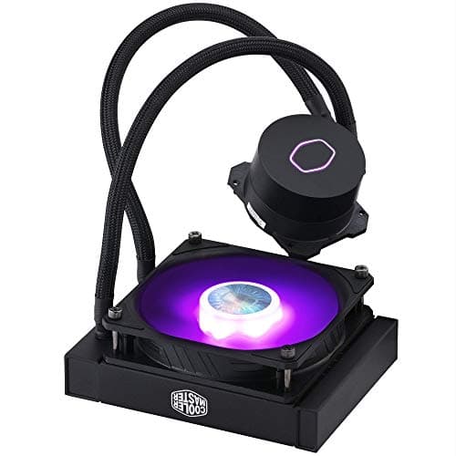 Cooler Master MASTERLIQUID ML120L RGB V2 Water 120mm RGB 65.59 CFM Black image