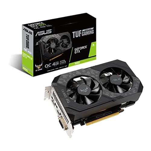 Asus TUF GAMING OC GeForce GTX 1650 G6 4GB GDDR6 Black main image