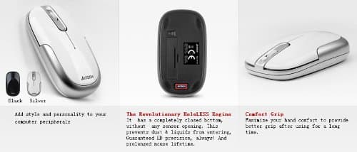 A4Tech G9-110H-1 Wireless Optical Mouse image