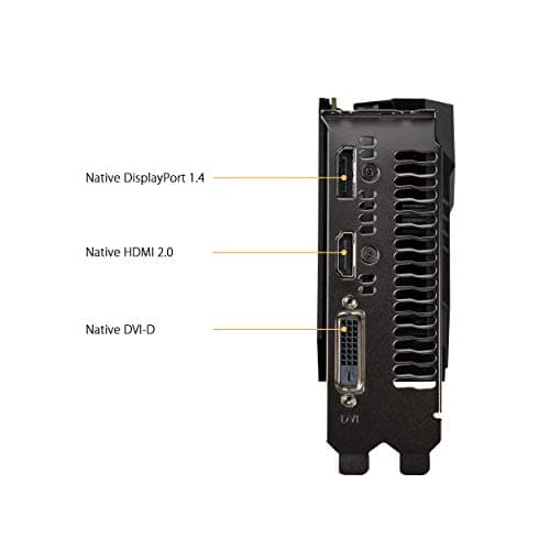 Asus TUF GAMING OC P GeForce GTX 1650 G6 4GB GDDR6 Black image