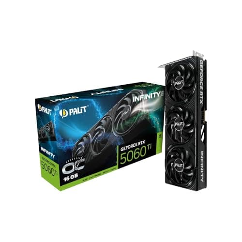 Palit Infinity 3 OC GeForce RTX 5060 Ti 16GB GDDR7 Black main image