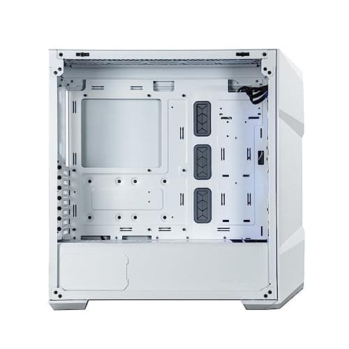 Cooler Master MasterBox TD500 Mesh V2 ATX Mid Tower White Tempered Glass Side Panel image